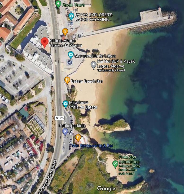 Potato Beach Apartment At Beach Front & Sea View Lagos Esterno foto